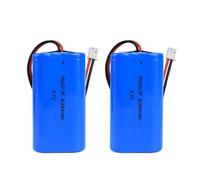 2Pcs 3.7V 4000mAh Li-ion Battery Pack 18650 * 2 Cell RC Replacement Rechargeable Battery Pack for Cars Airplane DIY, Fishing lights,Doorbell,Handheld Fan, Radio, Speakers, etc.