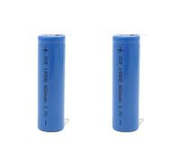 2PCS 3.7V 800mAh Replacement Li-ion Battery IO6 IO IO9 IO8 8N Electric Toothbrush Rechargeable Type 3758 3759 3753 - Compatible with Braun Oral-B