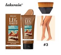 (?2PCS?#3 + Brush) HOT! Miracle De Paris Leg Makeup Tattoo Cover Perfector Waterproof Body Coverage
