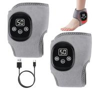 2PCS 3 in 1 Foot Massager, with 3 Vibration Modes and 5 Heating Levels,USB Rechargeable,Cordless Portable Cordless Therapy Foot Massagers for Pain and Circulation