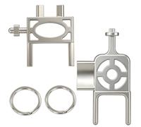 2Pcs 3-in-1 Universal Paper Towel & Toilet Dispenser Key