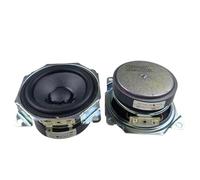2Pcs 3 Inch Full Range Speaker 4 Ohm 15W Rubber Edge High Power Audio Loudspeaker DIY Speaker Modification