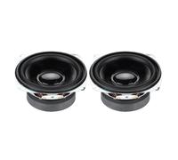2Pcs 3 Inch Waterproof Speaker 8 Ohm 15W Midrange Speaker Subwoofer Hifi Loudspeaker Music Sound Audio Home Theater