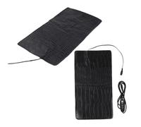 2pcs 3 Pet Waterproof Small Animal Pet Electric Blankets Mattress Pet Outdoor Pet Bed Pu Leather Black