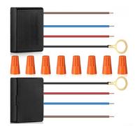 2PCS 3-Way Touch Dimmer Switch Desk Lamp Sensor Module Control Module Mode Dimmer Repair Kit Replacement,with Wiring Cap