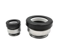 2PCS 301 Series Universal Mechanical Seal -NBR & Ceramic Fit 8/10/11/12/13/14/15/16/17mm Shaft - for Water Pump Replacement(301-12)