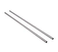2Pcs 304 Stainless Steel Capillary Tube Pipe OD 10mm x 8mm ID Length 500mm