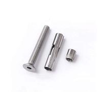 2PCS 304 Stainless Steel Countersunk Head Hexagon Built-in Expansion Bolts M12*80/100,It is Practical and Can Maintain High Performance for a Long Time.(100mm 2pcs)