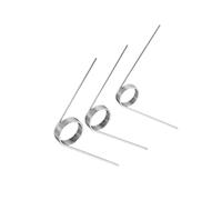 2Pcs 304 stainless steel torsion springs, V-shaped return right-handed springs, Wire diameter 2.5mm Outer diameter 14mm Number of turns 7 laps Angle 90°