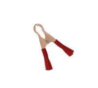 2PCS 30A 50A 100A Clips Battery Clamps Crocodile Clip Red Black Positive Negative 75MM 80MM 90MM Length