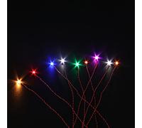 2Pcs 30cm Colourful Flashing LED Lights for Lego MOC Building Blocks
