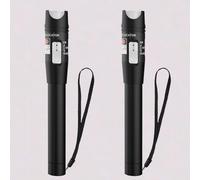 2PCS 30KM Visual Fault Locator for Fiber Optic Cables, VFL Supports FC/ST/SC Interfaces, Long-Range Fault Finder, Fiber Light Pen Tester, High-Precision OTDR Mapping Tool for FTTH, Telecom, Datacom