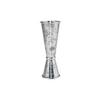 2pcs 30ml/60ml Etched Measuring Cup Creative Mashup Style Bartending Tool Double-Sided Etched Metal Jigger for Bar Home Party Jigger