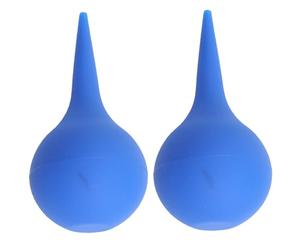 2PCS 30ml Silicone Ear Bulb Syringe Soft Elastic Reusable Ear Wax Removal Device