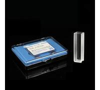 2Pcs 30mm Path Length JGS1 Quartz Cuvette Cell With Lid For Spectrophotometers 10.5ml Quartz tube