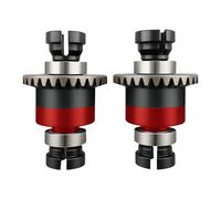 2PCS 30T 0.8Mod Differential Set for ARRMA Granite Typhon Mojave GROM (Red)