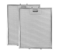 2PCS 318×258mm 5-Layer Aluminized Metal Mesh Cooker Hood Filter for Range Hood Extractor Spare Grease Vent Filter