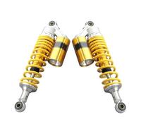 2Pcs 320mm Motorcycle Rear Air Shock Absorber Suspension Cushion For Suzuki VS800 Yellow
