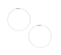 2Pcs 33cm/35cm Stainless Steel Washer Door Gasket Clamp, Spring Retainer Adapter for Front Load Machine Repair Washing Machine Boot Seal Retaining Adapter