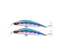 2PCS 33G/10.8CM Fishing Lure Global Release Sinking Lure For Long Casting Hard Bait Tackle For Fly Fishing For Fishings Enthusiasts(Color 13,38G 13.3CM)