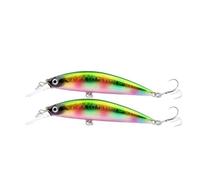 2PCS 33G/10.8CM Fishing Lure Global Release Sinking Lure For Long Casting Hard Bait Tackle For Fly Fishing For Fishings Enthusiasts(Color 08,38G 13.3CM)