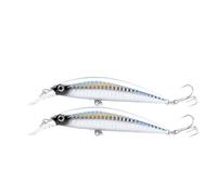 2PCS 33G/10.8CM Fishing Lure Global Release Sinking Lure For Long Casting Hard Bait Tackle For Fly Fishing For Fishings Enthusiasts(Color 10,38G 13.3CM)