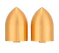 2Pcs 35 Core Low Sound Horn Speaker Cap, Pure Aluminium Dome Cover with Screw Hole, Professional Dust Cap for 35mm Voice Coil Horn, Durable and Speaker Accessor