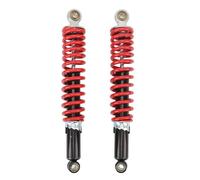 2Pcs 350mm Shock Absorbers 8mm Spring Rear Suspension Shocks Universal Fit for 50cc to 150cc Dirt Pit Bike ATV Quad Scooter Motorcycle