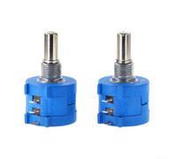 2PCS 3590S-2-502L for 5k Ohm 10 Turn Wirewound Potentiometer | 10-turn , for 5k ohm resistance, wirewound material, industrial control, calibration use