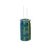 2pcs 35V10000UF 18 * 35MM Aluminum Electrolytic Capacitor 10000UF 35V Low ESR/impedance High Frequency 18 * 35MM 20%