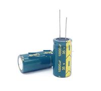 2pcs 35v10000uf volume 18x35mm 10000uf 35V aluminum electrolytic capacitors 20% IDGTTLDF