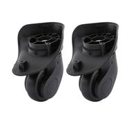 2PCS 360¡ã Swivel Replacement Luggage Wheels, Universal PVC Suitcase Wheels for Travel Bags, Trolley Cases