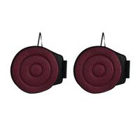 2pcs 360 Rotating Seat Cushion,15.7in Cushion for Car ,Swivel Elderly Home, Office Chairs Claret