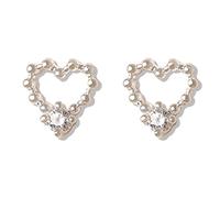 2Pcs 3D Bows Rhinestones Bows Bowknot Accessory 3D Alloy Decoration Bow Studs