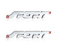 2PCS 3D Car Sport Sticker for VW T-Cross 2019 2020 2021 2022 2023 2024 | Waterproof Auto Rear Trunk Side Fender Sticker Decorative Styling Accessories