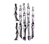 2pcs 3D Fake Scar Tattoos Sticker Realistic Wounds Scab Temporary Tattoo April Fools ' Day Makeup Stickers(06)