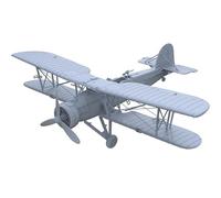 2PCS 3D Military Model 1/200 Scale British Swordfish Attack Aircraft Fighter Uncolored Resin Model DIY Scene Assembly Mould