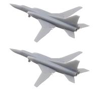 2PCS 3D Military Model Russia Tu-22M3 Backfire Bomber Aircraft Resin Model Bombardment Airplane 1/2000 1/700 1/350 Scale DIY Model Collection(1/700 (61mm))