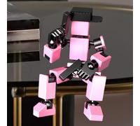 2PCS 3D Printed Action Figures, 5x9.5cm, Versatile Unique Movable Robot Figure, For Friends, Kids, Painting Collections, Photography Props