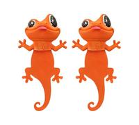 2Pcs 3D Printed Big Eyed Animal Bookmarks Bookmarks Textbook Page Holder for Book Enthusiasts Students Reading Bookworm Rudiments