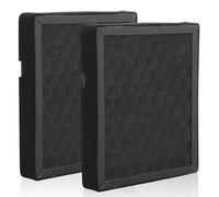 2pcs 3D Printer Air Filters, Activated Carbon Air Filter Replacement Practical Accessories for Bambu Lab H2D/H2S/H2C Series 3D Printer