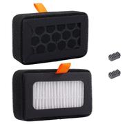 2pcs 3d Printer Air Filters for Bambu Lab, Activated Carbon Air Filter Replacements with 2 Silicone Brushes Practical 3D Printer Accessories Compatible with Bambu Lab X1/X1C/P1P/P1S