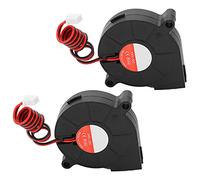 2pcs 3D Printer Fan Silent Cooling Fan Replacement Part for Ender 3 Printer 50x50x15mm DC24V for Cooling Hot Ends and Printing Materials