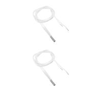 2pcs 3d Printer High Temp Cartridge Heater 6x20mm Silicone 60w | Wire Lead, Cylindrical Insulation Body, Easy Installation and Replacement, for Hotend Kit Use