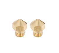 2pcs 3D Printer Nozzle,Brass MK10 0.5mm,Extruder Print Head for 1.75mm Filament M7