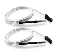 2Pcs 3D Printer Thermistor, NTC 100K Thermistor, Prusa i3 mk3s Thermistor Compatible for 3D Printer Hotend MK3S J Head Extruder Prusa i3 MK3 MK3+ 3D Printers.