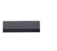 2Pcs 3K Full Carbon Fiber Square Tube 500mm - Lightweight Twill Matte Finish for R/C Modeling and Aircraft(15x15x13x500mm)