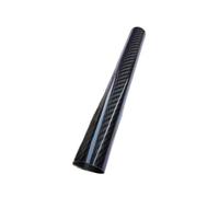2pcs 3K Full Carbon Fiber Tubes Black Twill Glossy, 500mm High Composite Hardness Material Pipes(13x11mm)