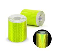 2pcs 3m*50mm High Intensity Prismatic Reflective Safety Tape Vinyl Roll Self-Adhesive Security Marking Tape