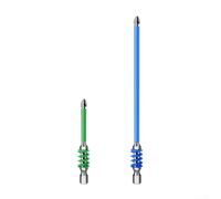 2pcs 3pcs Anti-Slip Spring Magnetic PH2 Screwdriver Bits with 1/4 Inch Hex Shank for Drill Bit Holders (65+150mm)
